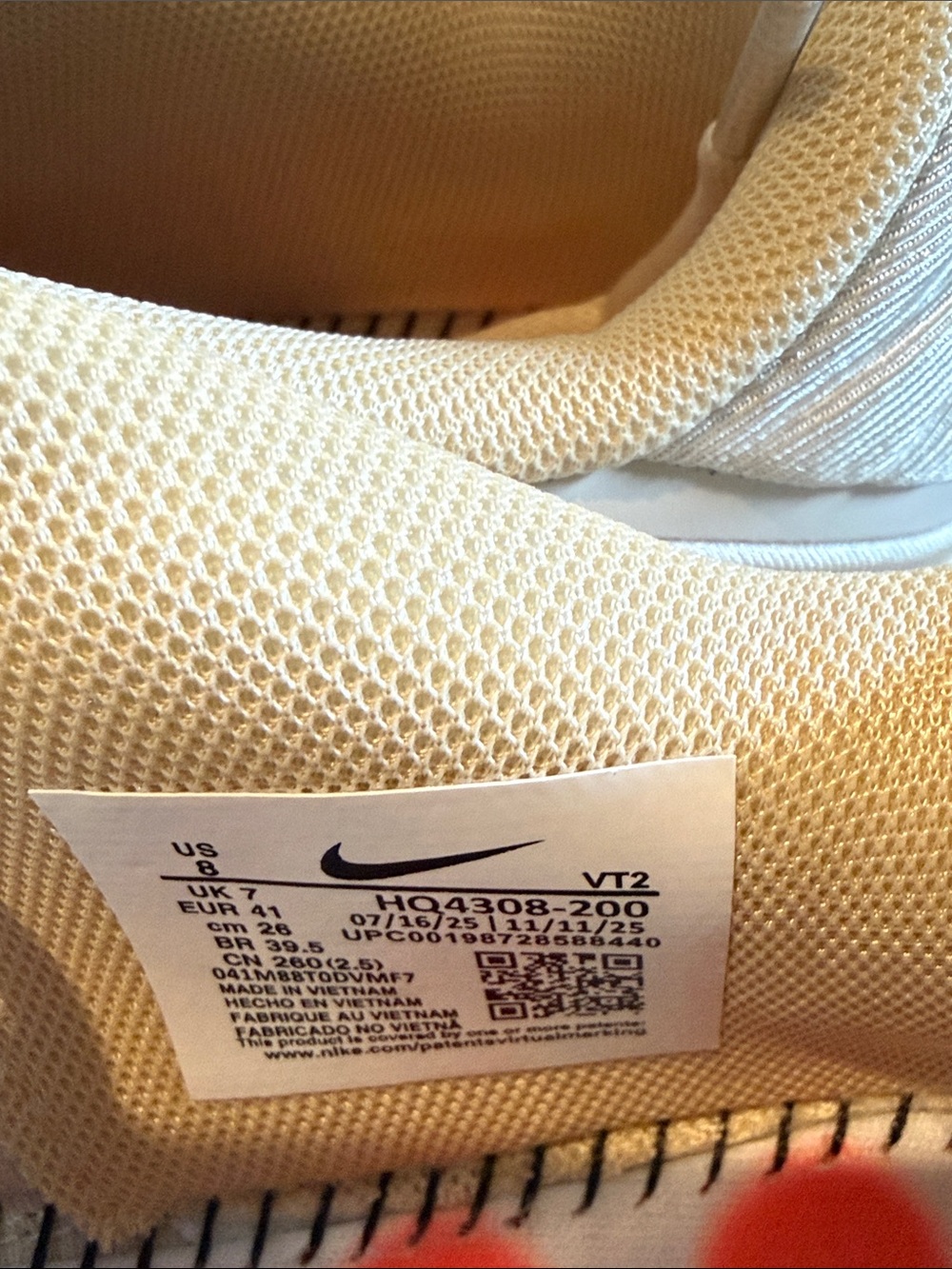 Nike Mind 002 Beige - Picture 5 of 7